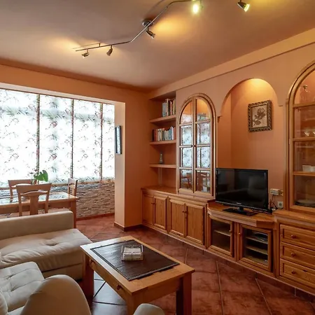 דירה Acogedor Apartamento Centro Ciudad, 1m Playa, Terraza *