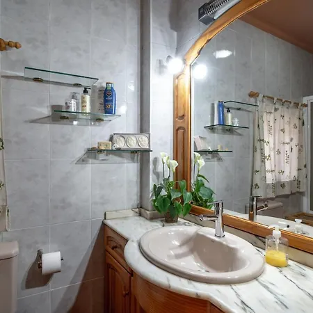 דירה Acogedor Apartamento Centro Ciudad, 1m Playa, Terraza