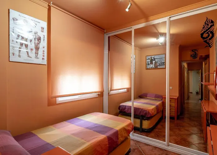 Piso Céntrico 1 Min De La Playa Con Terraza Y Bbq Appartement