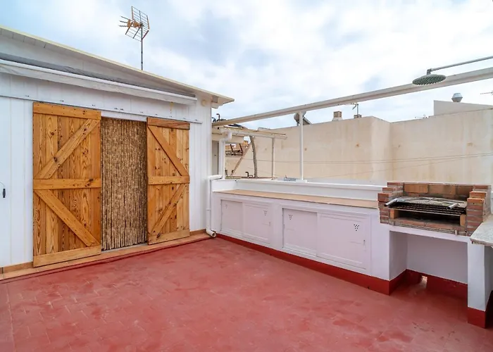 Piso Céntrico 1 Min De La Playa Con Terraza Y Bbq *