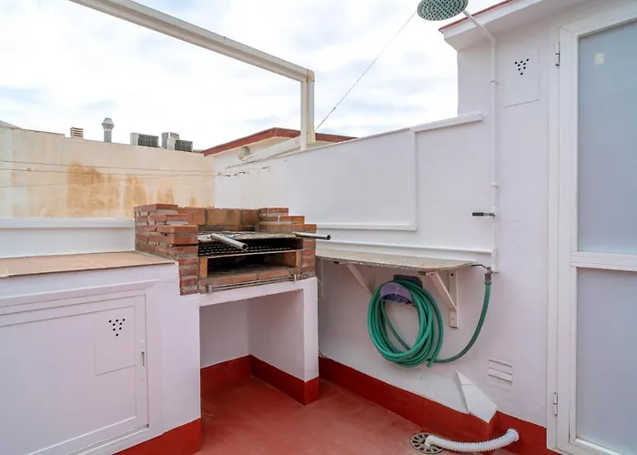 דירה Acogedor Apartamento Centro Ciudad, 1m Playa, Terraza *